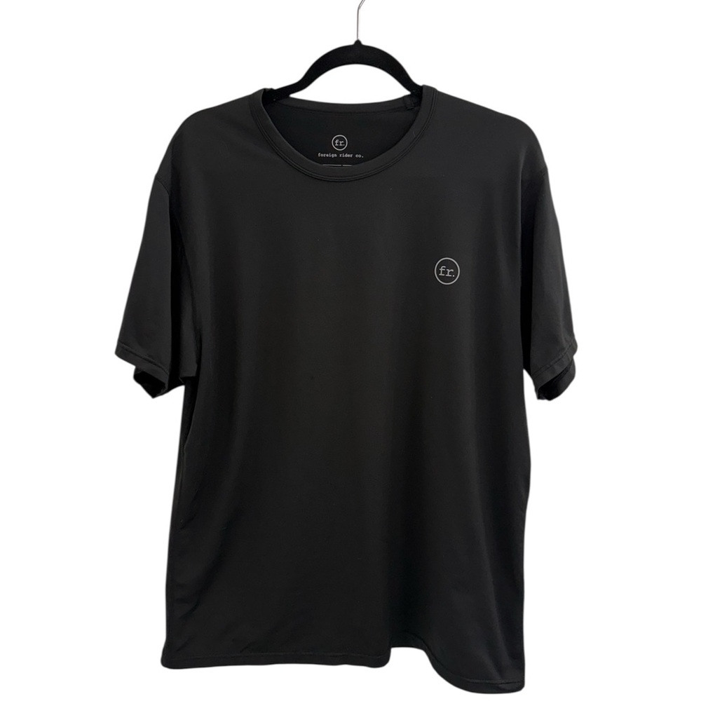 Foreign Rider Odyssey Lightweight Black Short Sleeve T-Shirt Men's Size 4